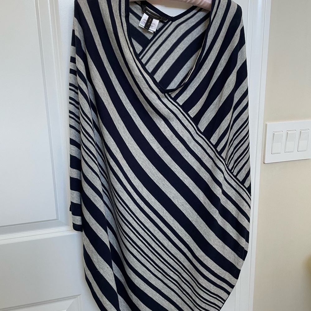 Designer BCBG poncho, perfect condition, like new
